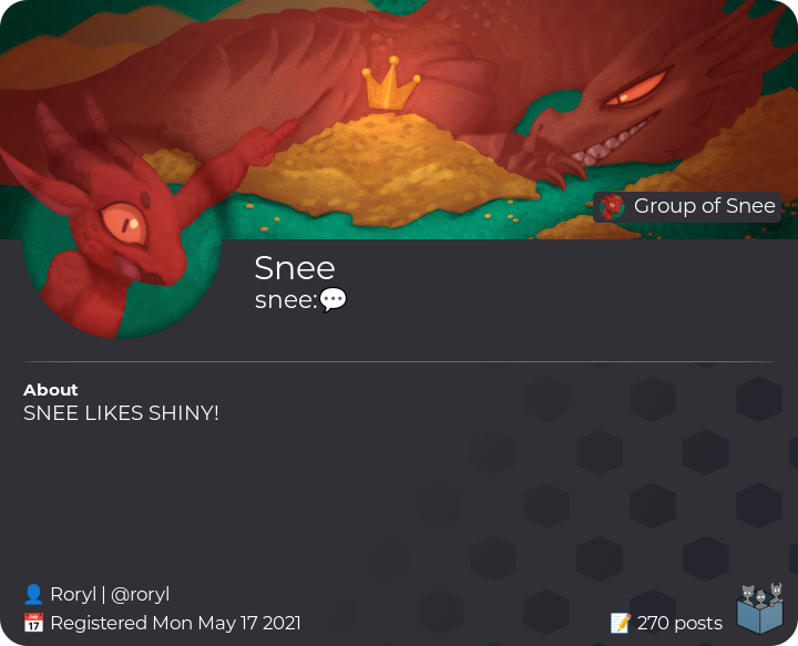 Snee Profile Card